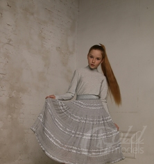 Полина и Александра  в рекламе новой коллекции Екатерины Орловой